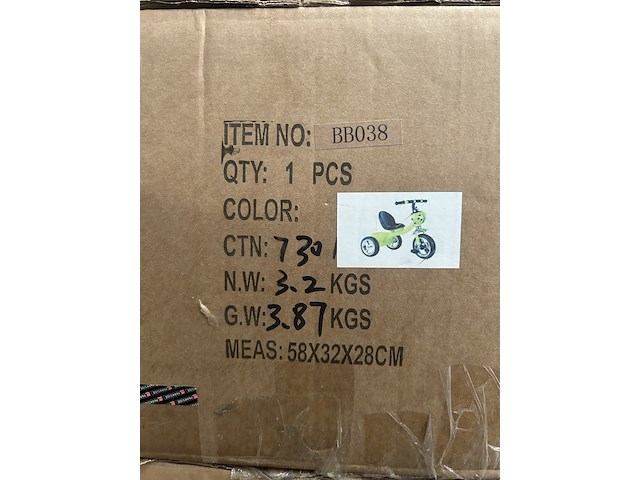 8x kinderfiets driewieler/trike i-wannahave - afbeelding 5 van  8