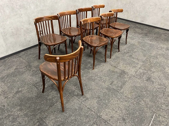 8x klassieke café stoel - afbeelding 2 van  6