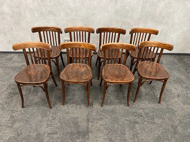 8x klassieke café stoel - afbeelding 4 van  6