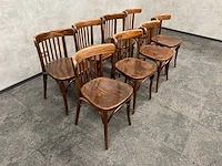 8x klassieke café stoel - afbeelding 5 van  6