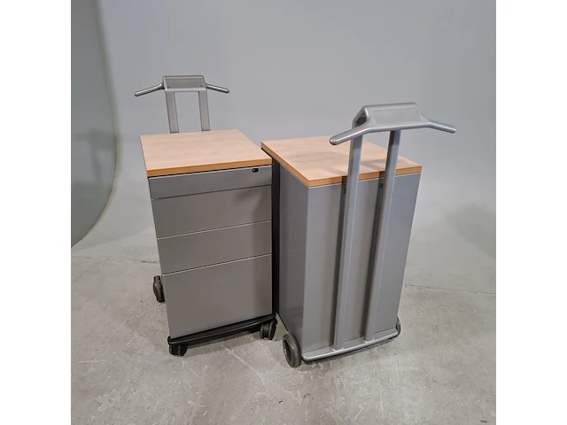 8x ladeblok trolley, ahrend - afbeelding 1 van  11