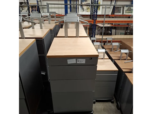 8x ladeblok trolley, ahrend - afbeelding 3 van  11