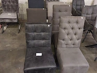 8x landelijke eetkamerstoelen, zazuhome - afbeelding 1 van  4