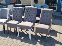 8x landelijke eetkamerstoelen, zazuhome - afbeelding 4 van  4