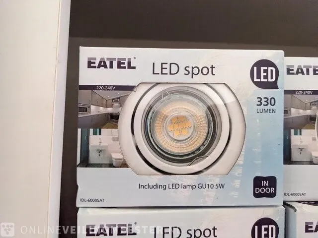 8x led spot eatel - afbeelding 2 van  2