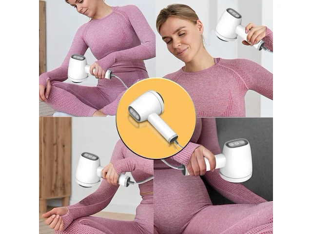 8x massage apparaat 8 opzetstukken anti cellulitis salvano - afbeelding 2 van  3
