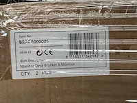 8x monitor bureausteun 3 monitoren 3x scherm 13"-27" sam creative, braaa000005 - afbeelding 3 van  3