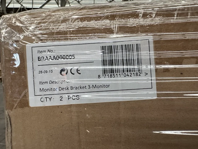 8x monitor bureausteun 3 monitoren 3x scherm 13"-27" sam creative, braaa000005 - afbeelding 3 van  3