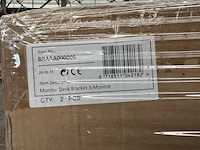 8x monitor bureausteun 3 monitoren 3x scherm 13"-27" sam creative, braaa000005 - afbeelding 3 van  3