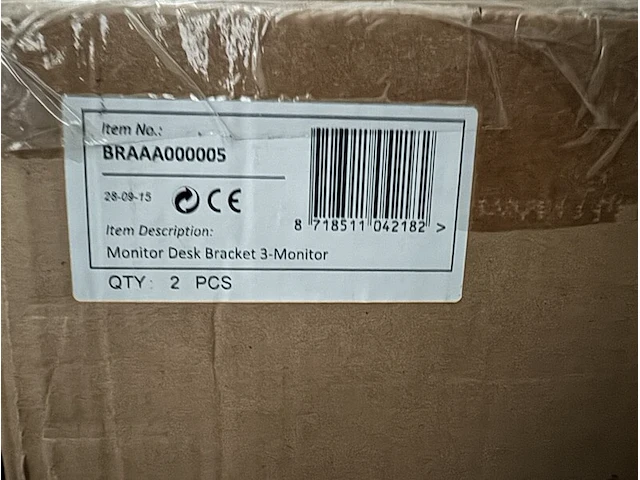 8x monitor bureausteun 3 monitoren 3x scherm 13"-27" sam creative, braaa000005 - afbeelding 3 van  4