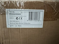 8x monitor bureausteun 3 monitoren 3x scherm 13"-27" sam creative, braaa000005 - afbeelding 3 van  4
