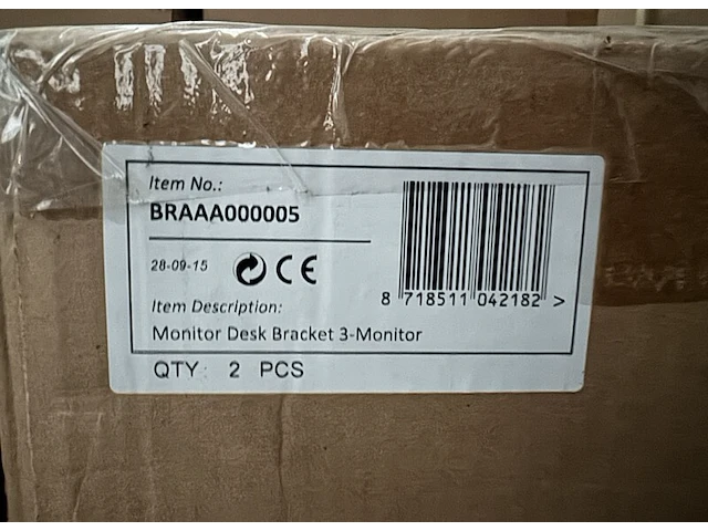 8x monitor bureausteun 3 monitoren 3x scherm 13"-27" sam creative, braaa000005 - afbeelding 4 van  4