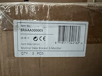 8x monitor bureausteun 3 monitoren 3x scherm 13"-27" sam creative, braaa000005 - afbeelding 4 van  4