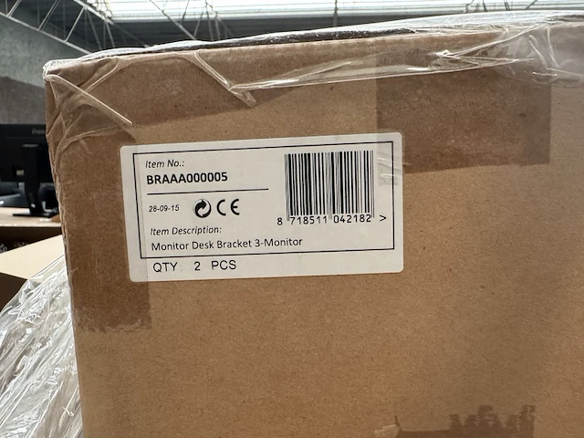 8x monitor bureausteun 3 monitoren 3x scherm 13"-27" sam creative, braaa000005 - afbeelding 4 van  4