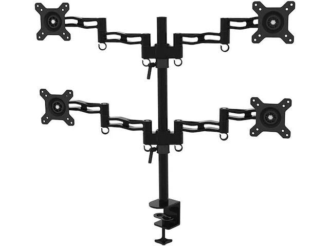 8x monitor bureausteun 4 monitoren 4x scherm 13"-27" braaa000006, braaa000006 - afbeelding 1 van  2