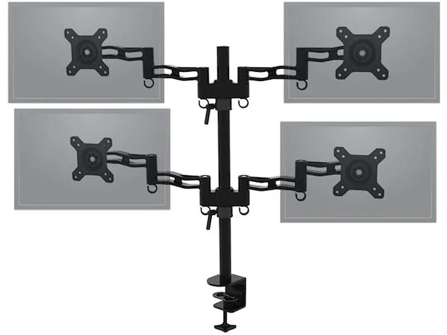 8x monitor bureausteun 4 monitoren 4x scherm 13"-27" sam creative, braaa000006 - afbeelding 2 van  2
