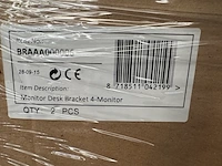 8x monitor bureausteun 4 monitoren 4x scherm 13"-27" sam creative, braaa000006 - afbeelding 3 van  3