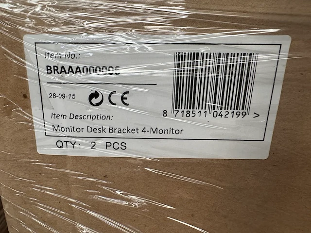 8x monitor bureausteun 4 monitoren 4x scherm 13"-27" sam creative, braaa000006 - afbeelding 3 van  3