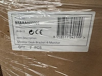 8x monitor bureausteun 4 monitoren 4x scherm 13"-27" sam creative, braaa000006 - afbeelding 3 van  3