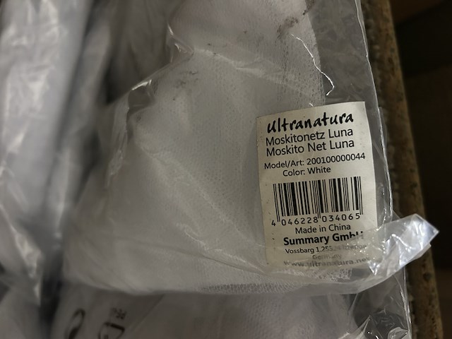 8x muskietnet/klamboe ultranatura - afbeelding 3 van  3