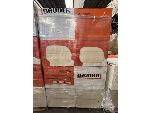 8x pir 2-z glasvlies 1200x600x40mm rd:1,48 12pl/pak bauder - afbeelding 1 van  3
