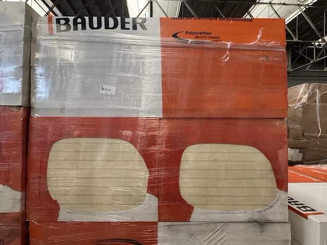 8x pir 2-z glasvlies 1200x600x40mm rd:1,48 12pl/pak bauder - afbeelding 2 van  3