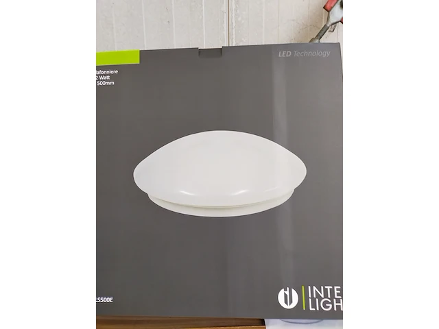 8x plafonniere koopman interlight, il-cls500e, wit - afbeelding 1 van  4