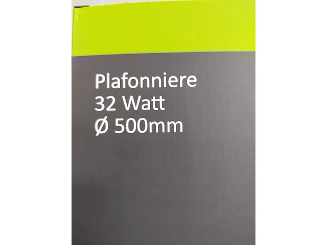8x plafonniere koopman interlight, il-cls500e, wit - afbeelding 3 van  4