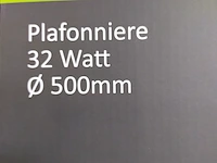 8x plafonniere koopman interlight, il-cls500e, wit - afbeelding 3 van  4