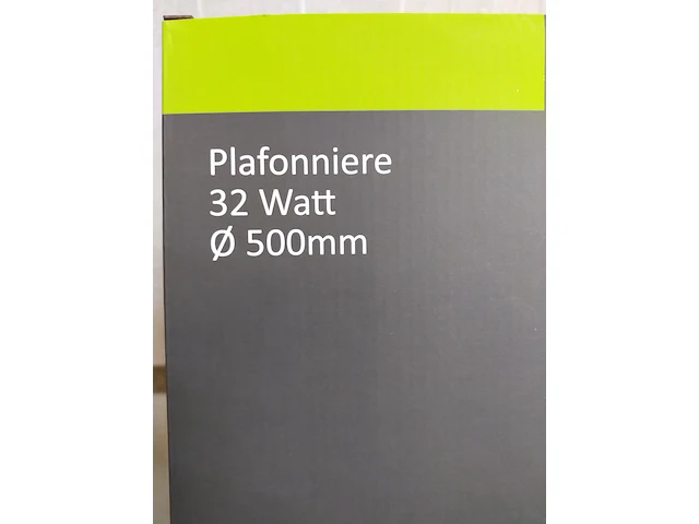 8x plafonniere koopman interlight, il-cls500e, wit - afbeelding 2 van  2
