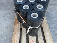 8x plasticfolie, zwart - afbeelding 1 van  5