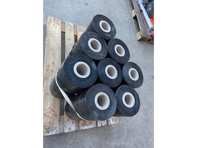 8x plasticfolie, zwart - afbeelding 2 van  5