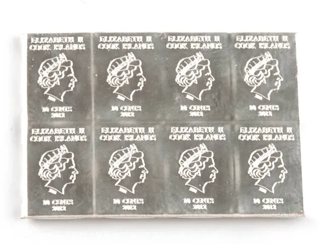 8x puur zilveren baren - afbeelding 2 van  2