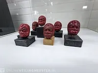 8x replica art netsuke - afbeelding 1 van  5