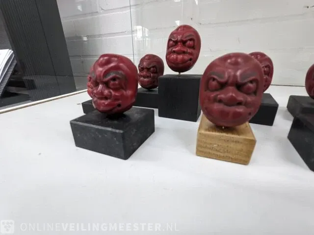 8x replica art netsuke - afbeelding 3 van  5