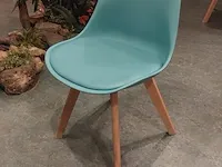 8x restaurant tafel met ca. 24x kuipstoel - afbeelding 4 van  12