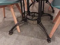 8x restaurant tafel met ca. 24x kuipstoel - afbeelding 12 van  12