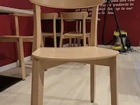 8x restauranttafel met 16x houten stoel - afbeelding 2 van  11