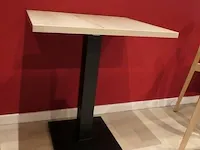 8x restauranttafel met 16x houten stoel - afbeelding 8 van  11