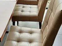 8x restauranttafel met 24x stoel - afbeelding 3 van  7