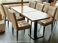 8x restauranttafel met 24x stoel - afbeelding 7 van  7