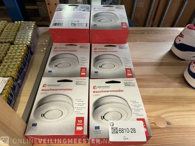 8x rookmelder ei electronics, ei650 - afbeelding 1 van  3
