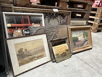 8x schilderij met handtekening uit verzameling - afbeelding 1 van  5