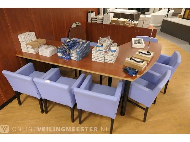 8x showroomstoel satellite, peak 174 grey blue - afbeelding 6 van  12