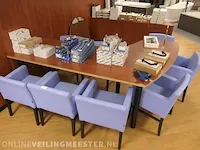 8x showroomstoel satellite, peak 174 grey blue - afbeelding 6 van  12