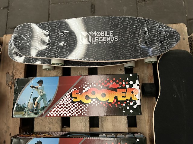 8x skateboard, step - afbeelding 8 van  9