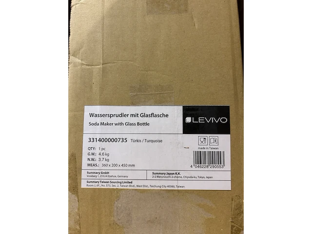 8x sodamaker set levivo - afbeelding 2 van  3