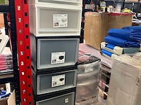 8x stapelbare opbergbox design drawer - afbeelding 1 van  6