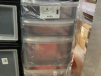 8x stapelbare opbergbox design drawer - afbeelding 3 van  6