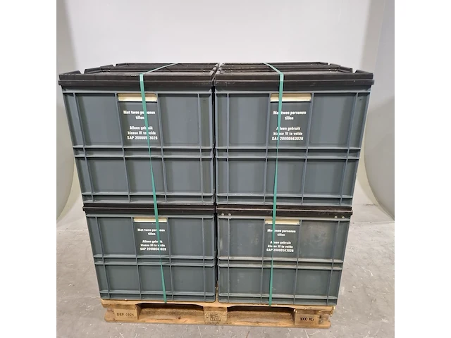 8x transportkist, engels - afbeelding 1 van  4